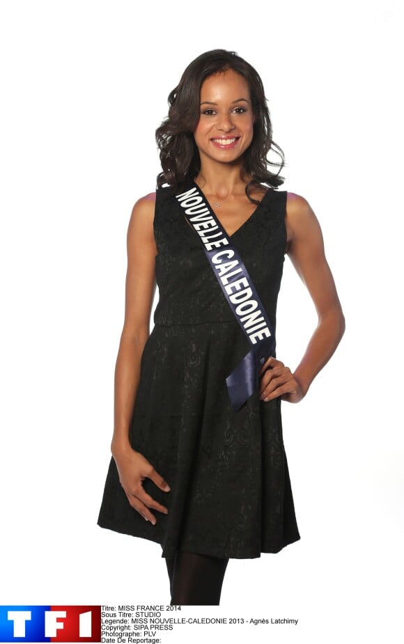 Agnès Latchimy, Miss Nouvelle-Calédonie 2013, candidate pour Miss France 2014