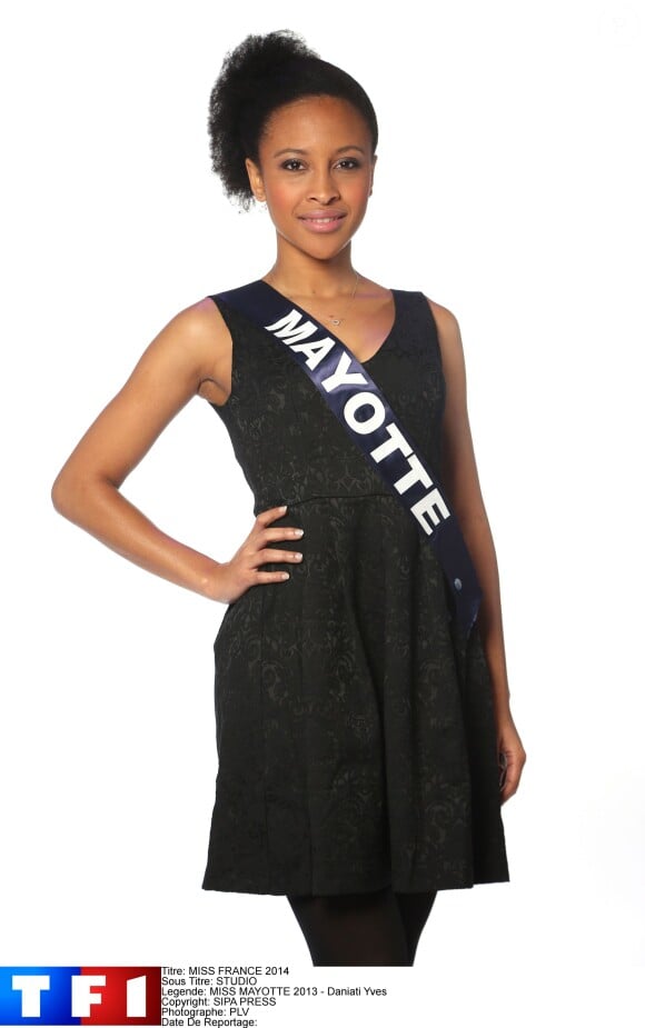 Daniati Yves, Miss Mayotte 2013, candidate pour Miss France 2014