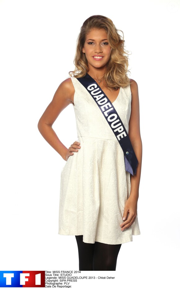 Chloé Deher, Miss Guadeloupe 2013, candidate pour Miss France 2014