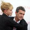 Melanie Griffith et Antonio Banderas à la première de Black Nativity à New York le 18 novembre 2013.