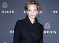 Uma Thurman : Souriante et entourée de top models pendans une soirée très chic