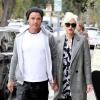 Gwen Stefani et Gavin Rossdale dans le quartier de Sherman Oaks à Los Angeles. Le 19 novembre 2013.