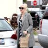 Gwen Stefani quitte le restaurant Sweet Butter Kitchen à Sherman Oaks. Los Angeles, le 19 novembre 2013.