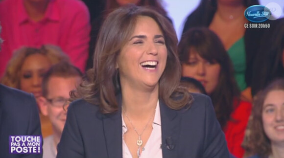 Valérie Bénaïm dans l'émission "Touche pas à mon poste" du jeudi 21 novembre 2013.