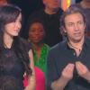 Philippe Candeloro et Kenza Farrah dans l'émission "Touche pas à mon poste" du jeudi 21 novembre 2013.