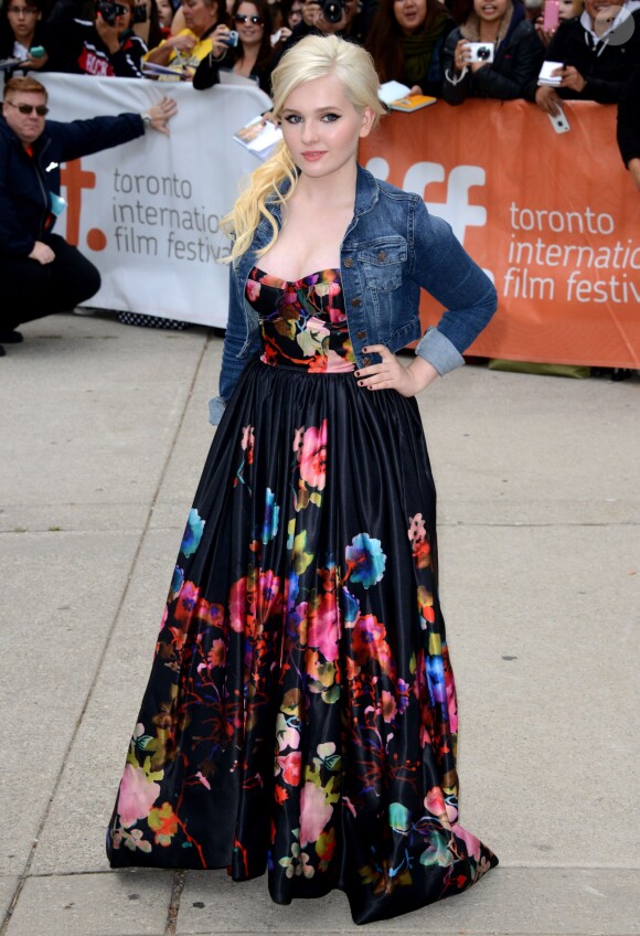 Abigail Breslin lors de la présentation du film Un été à Osage le 9 septembre 2013 à Toronto