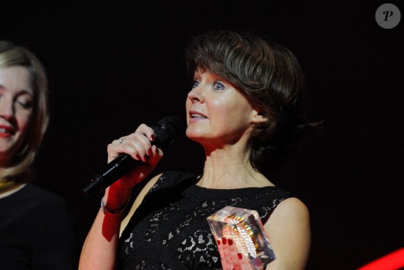 Anne Dörr lors de la cérémonie des Grands Prix Sacem 2013, le 25 novembre 2013 à l'Olympia de Paris.
