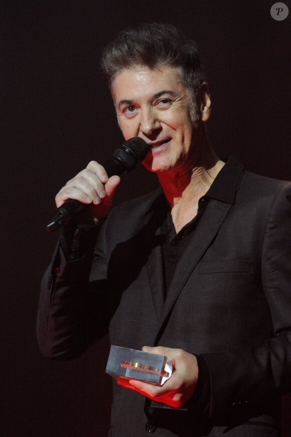 Etienne Daho, Grand Prix de la chanson française (auteur, interprète), lors de la cérémonie des Grands Prix Sacem 2013, le 25 novembre 2013 à l'Olympia de Paris.