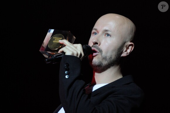 Wax Tailor, Grand Prix des musiques électroniques, lors de la cérémonie des Grands Prix Sacem 2013, le 25 novembre 2013 à l'Olympia de Paris.