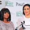 Octavia Spencer, Paula Patton aux nominations des Independent Spirit Awards au W Hotel Hollywood, Los Angeles, le 26 novembre 2013.