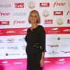 Sylvie Tellier enceinte - Soirée Grand Prix d'Amérique à l'hippodrome de Vincennes avec "la fondation Avec" (pour la vie espoir contre le cancer), presidée par le professeur David Khayat le 26 novembre 2013.