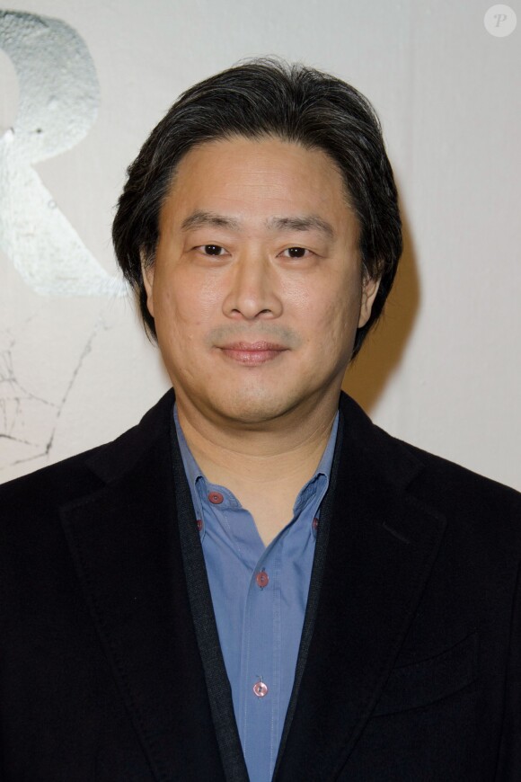Park Chan-Wook lors de la présentation du film Stoker à Londres le 17 février 2013