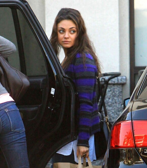 Mila Kunis à Los Angeles, le 23 octobre 2013.