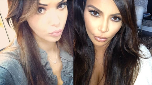 Nabilla vs Kim Kardashian : Combat de ''duckfaces'' entre les deux bombes !