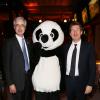 Exclusif - James P. Leape et Pascal Canfin au 40e anniversaire du WWF au Museum national d'Histoire Naturelle à Paris le 27 novembre 2013.