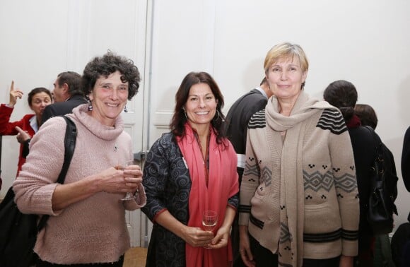 Exclusif - Isabelle Autissier, Samantha Smith et Marie-Helene Aubert assistent au 40eme anniversaire de 'WWF' au Museum d'histoire Naturelle a Paris le 27 Novembre27/11/2013 - Paris