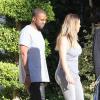 Kanye West, Kim Kardashian et des amis à Miami, le 28 novembre 2013.