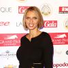 Sylvie Tellier enceinte - Soirée Grand Prix d'Amérique à l'hippodrome de Vincennes avec "la fondation Avec" (pour la vie espoir contre le cancer), presidée par le professeur David Khayat le 26 novembre 2013.