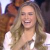 Clara Morgane sur le plateau de Touche pas à mon poste, le jeudi 28 novembre 2013.