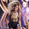 Beyoncé en concert à la Rogers Arena. Vancouver, le 1er décembre 2013.