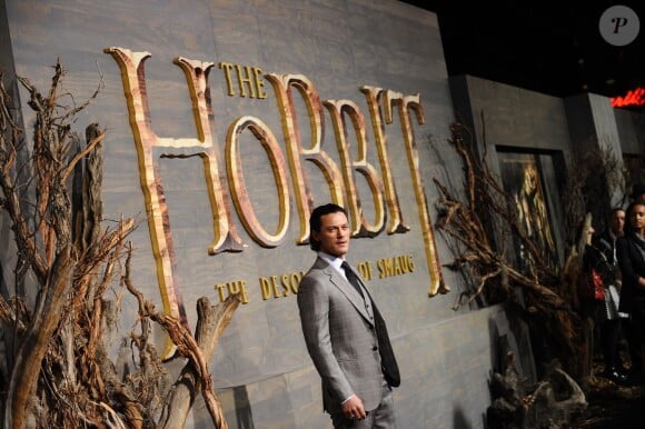 Luke Evans lors de l'avant-première du film Le Hobbit : La désolation de Smaug, à Los Angeles le 2 décembre 2013