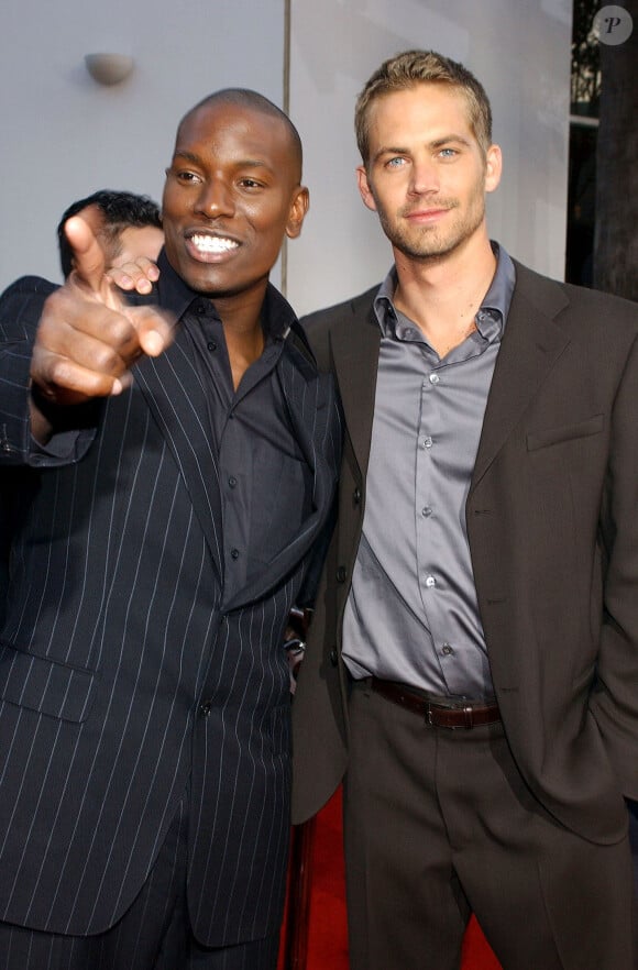 Tyrese Gibson et Paul Walker à Universal Studios en mars 2003.