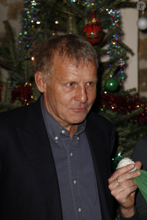 Patrick Poivre d'Arvor - Soirée de lancement de la campagne des Pères Noël Verts du Secours Populaire à Paris le 2 décembre 2013.