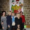 Elisabeth Bourgine, Chantal Ladesou, Isabelle Aubret et Nicoletta - Soirée de lancement de la campagne des Pères Noël Verts du Secours Populaire à Paris le 2 décembre 2013.