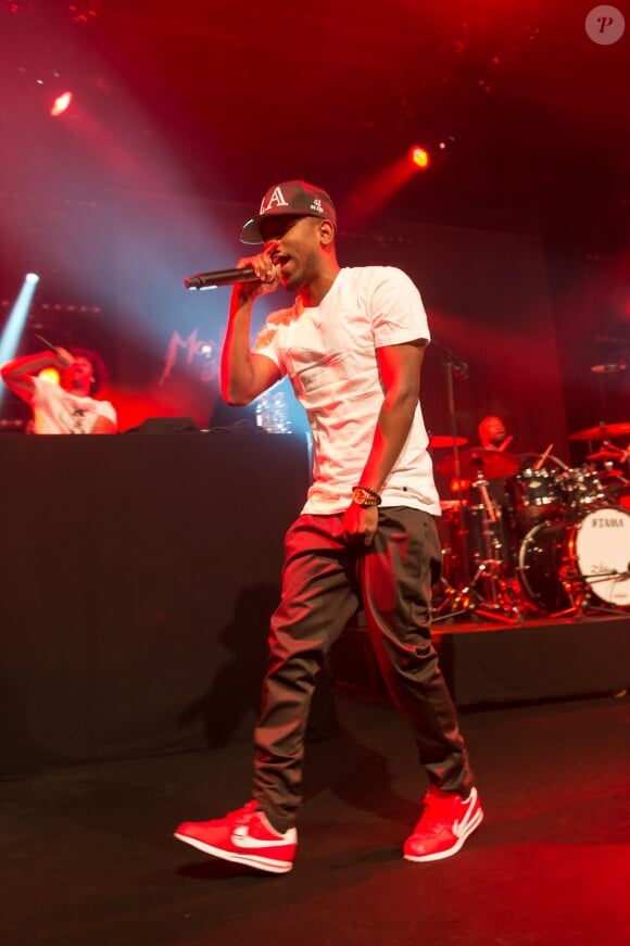 Kendrick Lamar au Festival de jazz de Montreux, le 17 juillet 2013.