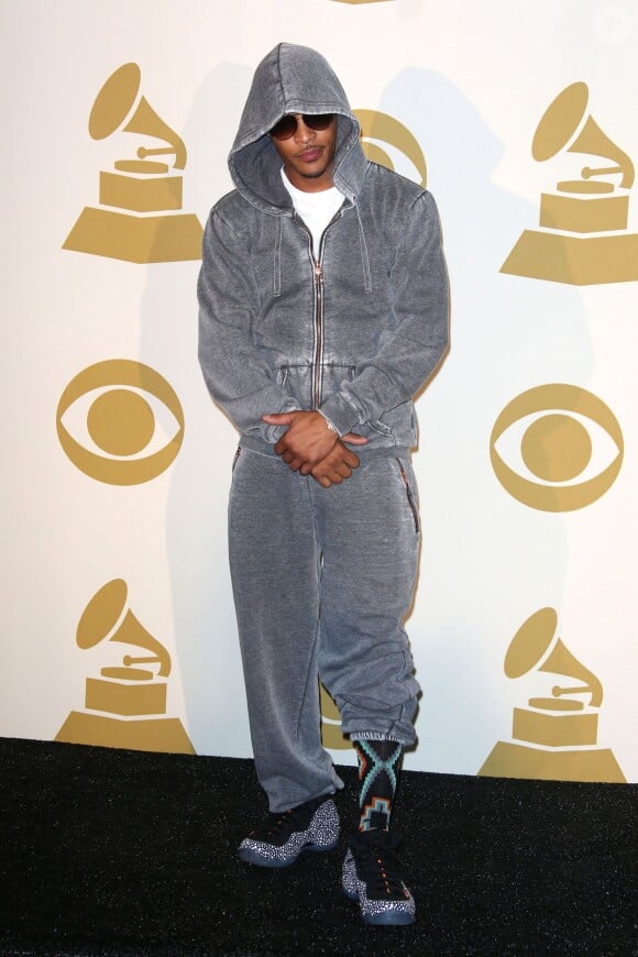 T.I. assiste au concert de nominations des 56e Grammy Awards au Nokia Theater L.A. Live. Los Angeles, le 6 décembre 2013.