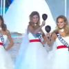 Premier tableau des 33 Miss régionales lors de l'élection Miss France 2014 sur TF1, en direct de Dijon, le 7 décembre 2013