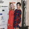 Mona Walravens et Adèle Exarchopoulos lors de la 26e édition des "European Film Awards" à Berlin, le 7 décembre 2013