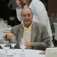 Jacques Chirac au restaurant Le Girelier à Saint-Tropez le 4 octobre 2013.