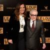 Roberta Armani et Martin Scorsese à l'avant-première mondiale du film Le Loup de Wall Street au cinéma Gaumont Opéra à Paris le 9 décembre 2013.