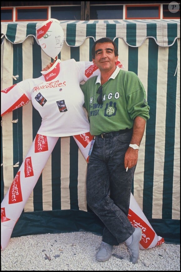 Jean-Louis Foulquier au festival des Francofolies à La Rochelle en 1987.