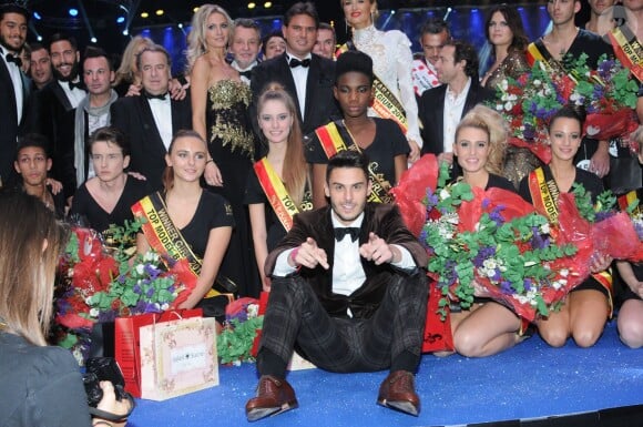 Exclusif - Baptiste Giabiconi - Finale de l'élection de Top Model Belgium à Mons en Belgique le 8 décembre 2013.