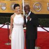Idina Menzel et Taye Diggs aux Screen Actors Guild Awards 2009 à Los Angeles, le 25 janvier.