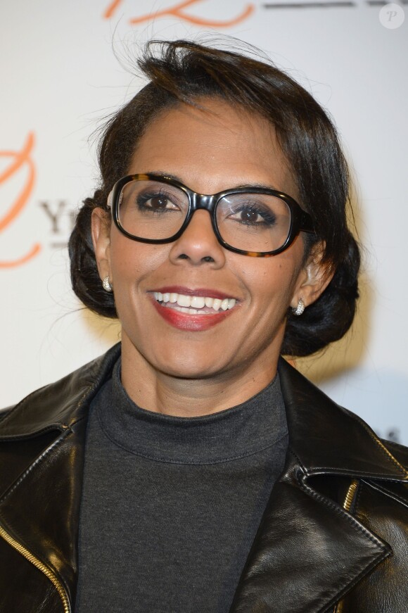 Audrey Pulvar lors de la première du film 12 Years a Slave à l'UGC Normandie, Paris, le 11 décembre 2013.