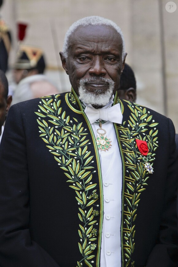 Ousmane Sow devient membre de l'Académie des beaux-arts à Paris le 11 décembre 2013