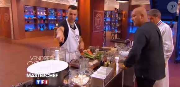 Marc et les jurés dans Masterchef 4, la demi finale. Ce soir, vendredi 13 décembre, à 20h50 sur TF1 !