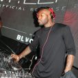 Exclusif - Djibril Cissé mixe au Vip Room à Paris le 13 decembre 2013.