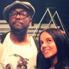 Alizée et Will.i.am en pleine préparation de leur duo sur Scream and shout, le samedi 14 décembre à Cannes pour les 15e NRJ Music Awards.