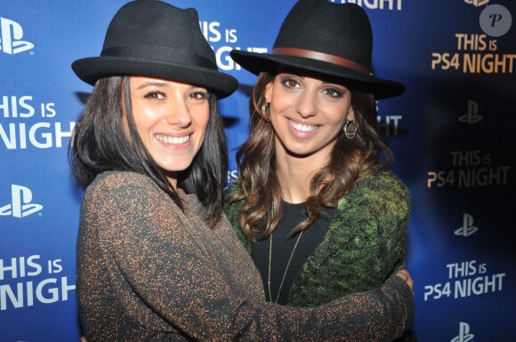 La chanteuse Tal et la chanteuse Alizée ont participé à la soirée de lancement de la console Playstation 4 Sony au centre culturel alternatif Electric à Paris le 28 novembre
