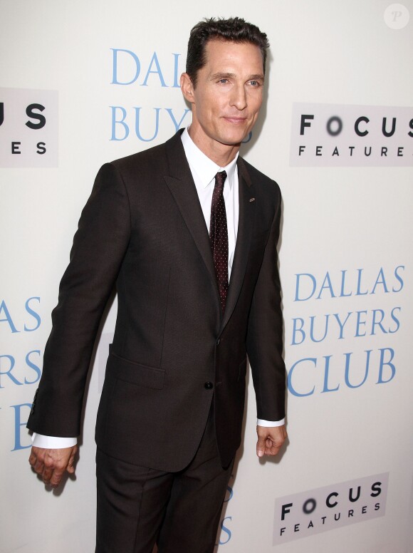 Matthew McConaughey à Beverly Hills, le 17 octobre 2013.