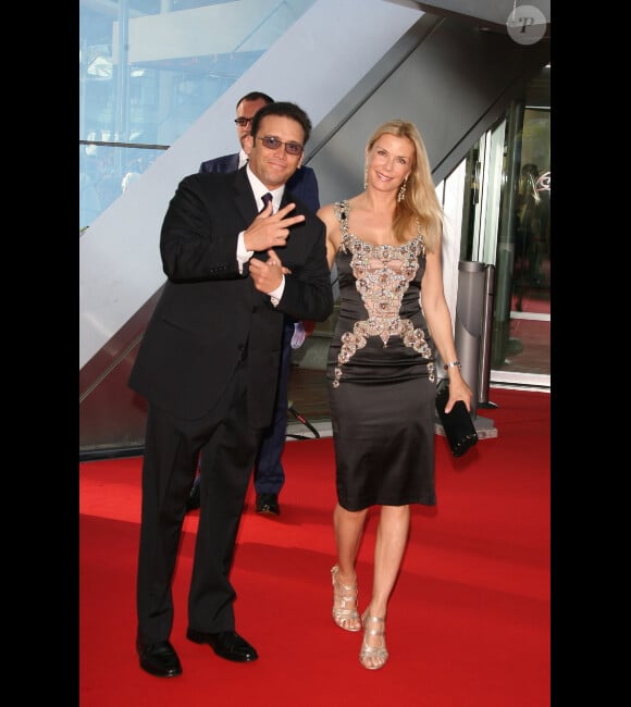Katherine Kelly Lang et son mari en juin 2009 à Monaco
