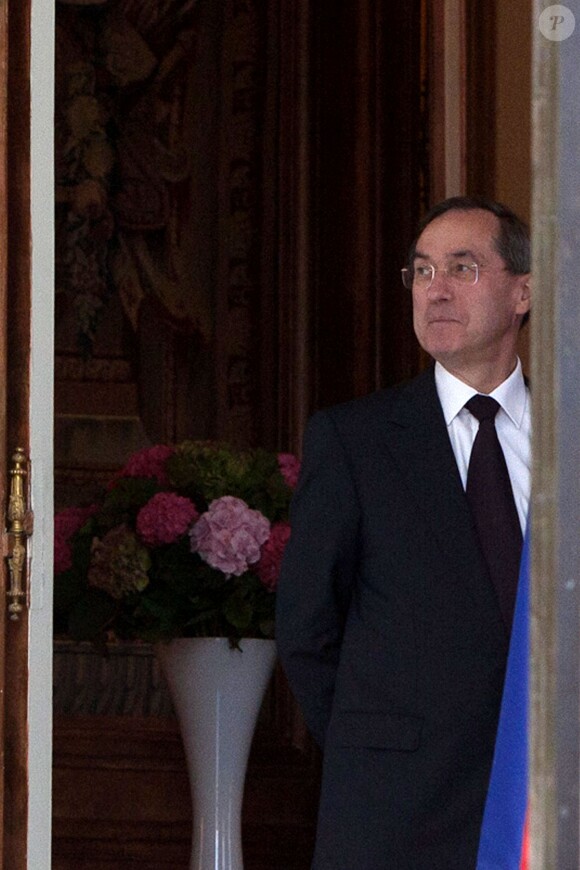 Claude Guéant au palais de l'Elysée à Paris, le 12 septembre 2011