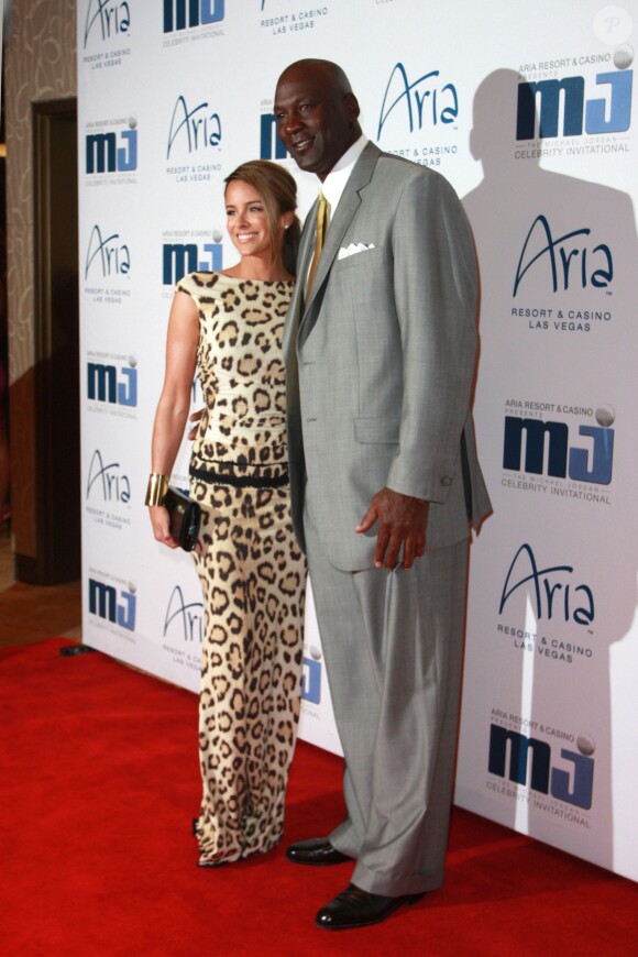 Michael Jordan et Yvette Prieto lors du 11e Annual Michael Jordan Celebrity Invitational Gala à Las Vegas, le 31 mars 2012