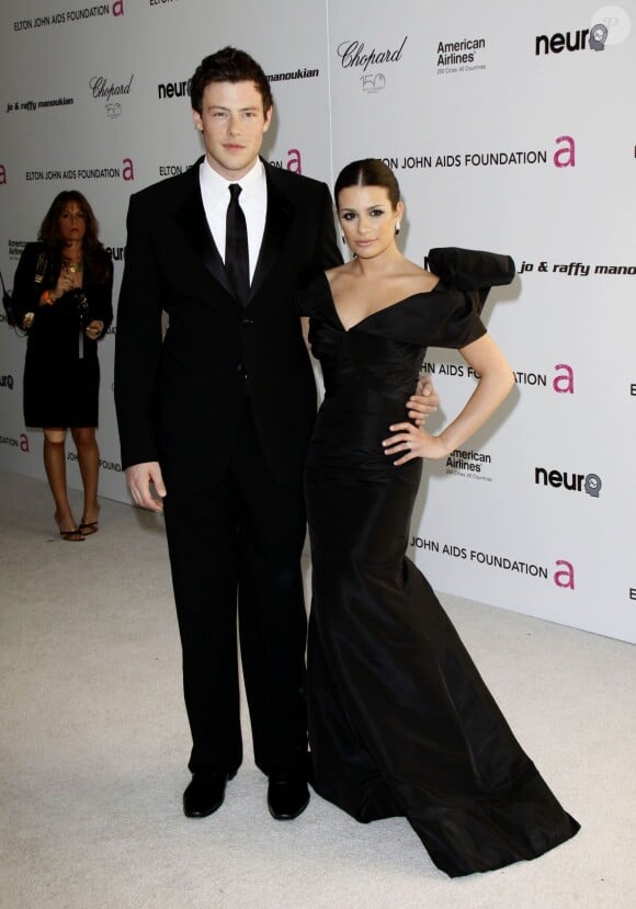 Cory Monteith et Lea Michele à Los Angeles le 7 mars 2010. Le 13 juillet 2013, le jeune acteur de 31 ans, star de la série Glee, faisait une overdose à Toronto.