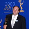 James Gandolfini lors des Emmy Awards, en septembre 2003. L'acteur s'est éteint à Rome d'une crise cardiaque le 19 juin 2013.