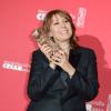 Valérie Benguigui avec son César de la meilleure actrice à Paris le 22 février 2013. L'actrice a perdu son combat contre le cancer le 2 septembre.